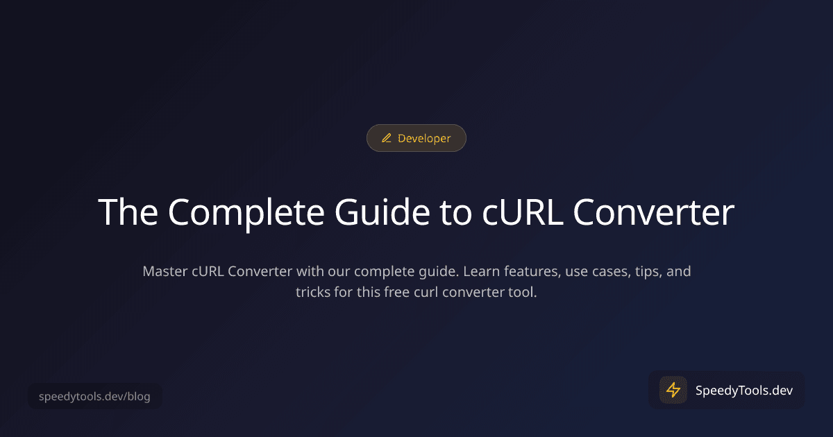 The Complete Guide to cURL Converter