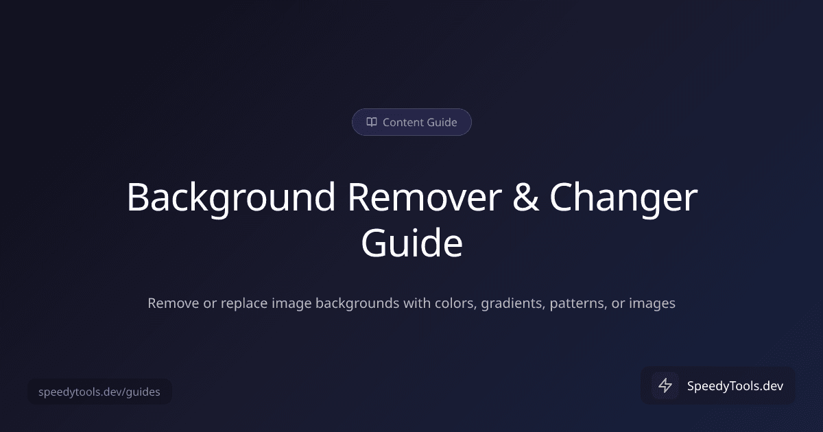Background Remover & Changer guide