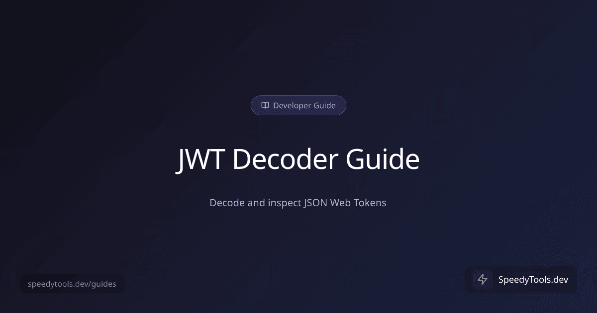 JWT Decoder guide